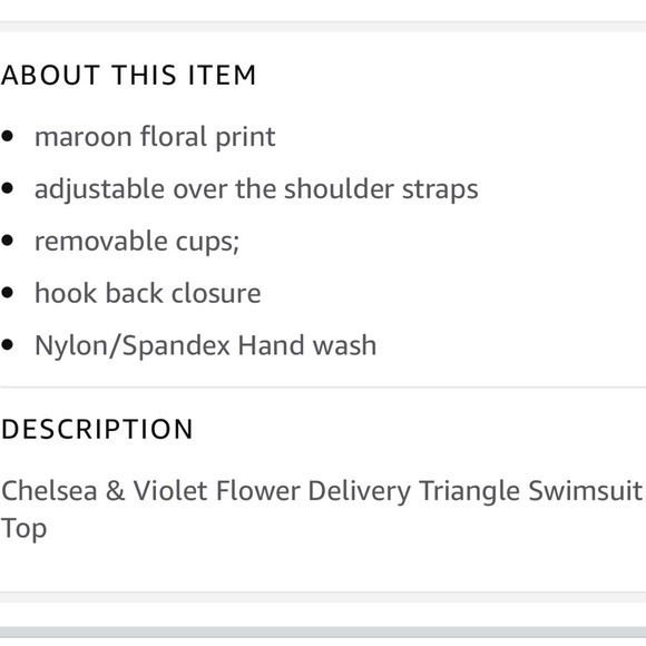 ‼️SOLD‼️ 3 Piece Set - Chelsea & Violet Ruffle Floral Bikini - Small - Picture 9 of 12